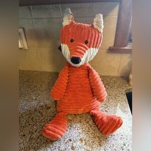 Jellycat Orange Corduroy Fox Plush